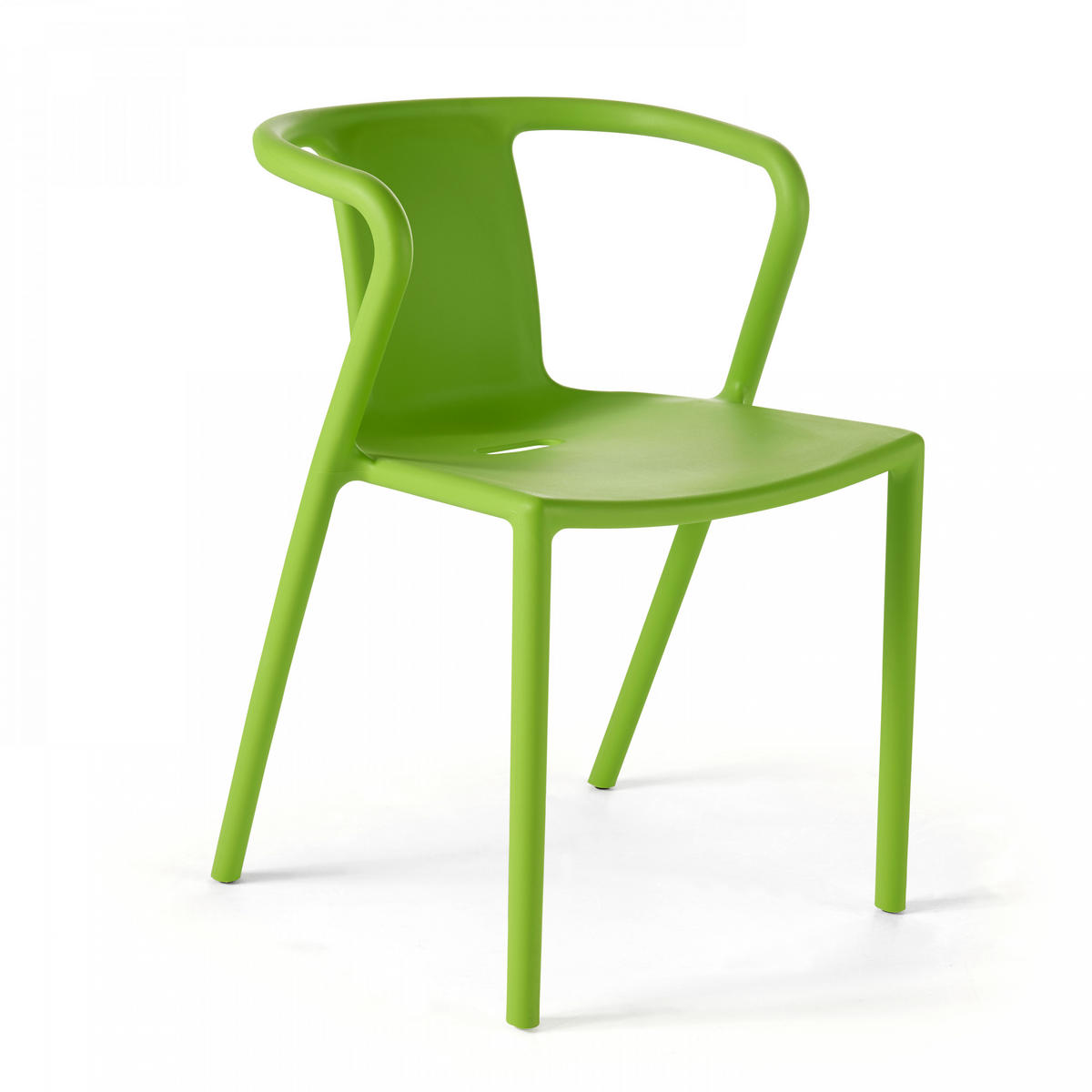 GARTENSTUHL, Grün - Grün, Kunststoff (60/80/60cm) - Oviala