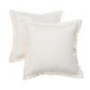 OUTDOOR-KISSEN 2er-Set natur 45/45 cm - Naturfarben, Textil (45/45cm) - Homescapes