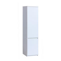 DREHTÜRENSCHRANK KRYOS 45/195,2/52cm 2-türig Weiß - Weiß, Holzwerkstoff (45/195.2/52cm) - MASSENO