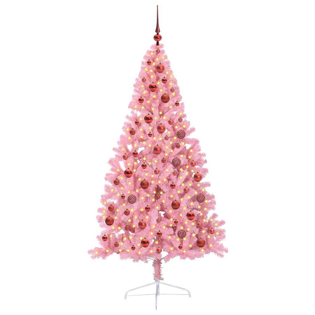 vidaXL Weihnachtsbaum Rosa 180 cm