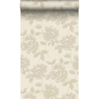TAPETE Rosen 53 cm x 10.05 m - Beige, Papier (53/1000cm) - Origin Wallcoverings