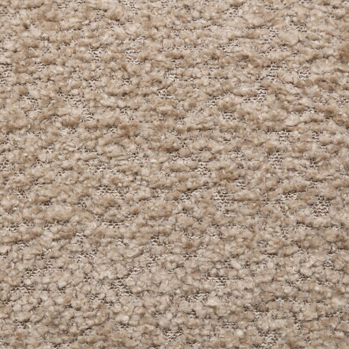 DEKOKISSEN Bouclé Soana 45/45 cm - Taupe, Textil (45cm) - Atmosphera Createur d´interieur
