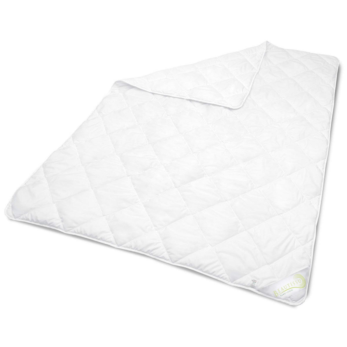 BETTDECKE BeauNuit SD 155/220 cm Leicht - Weiß, Textil (155/220cm) - Beautissu 