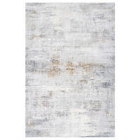 WEBTEPPICH Ludlow Moonshine Grau - Grau, Textil (160/231cm) - Kukoon Rugs