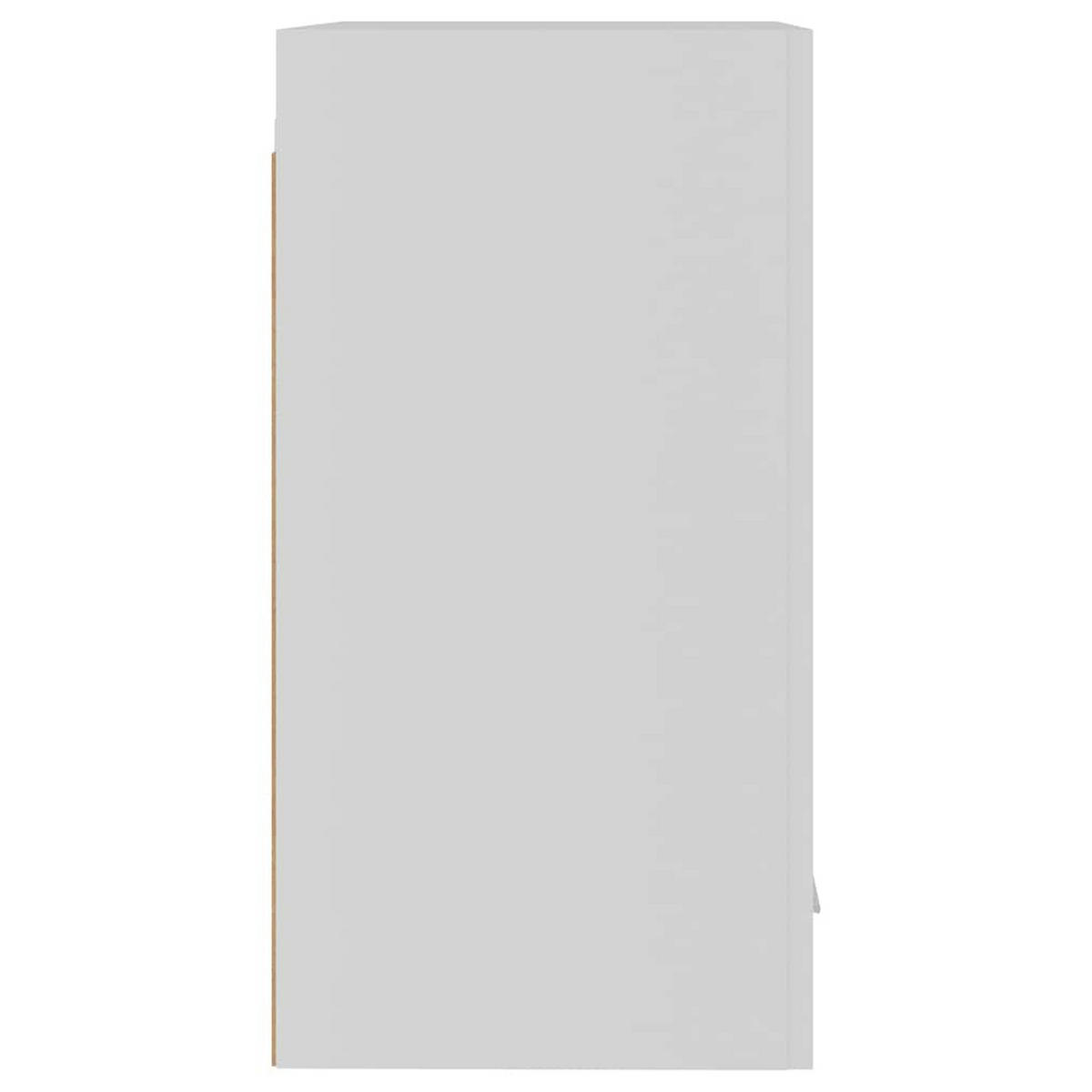 HÄNGESCHRANK Weiss 39,5/31/60 Cm Holzwerkstoff - Weiß, Holzwerkstoff (31/60/39.5cm) - vidaXL