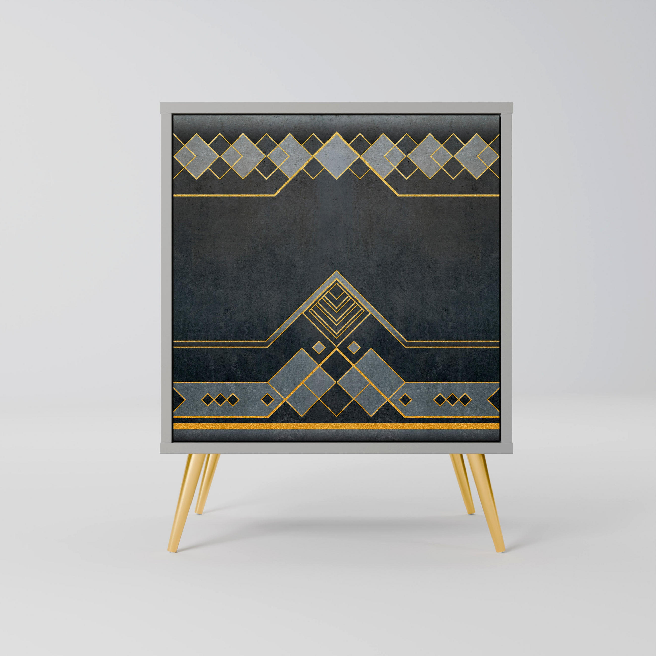 SpaceRebels Sideboard Grau 57.5x75.5x42 cm