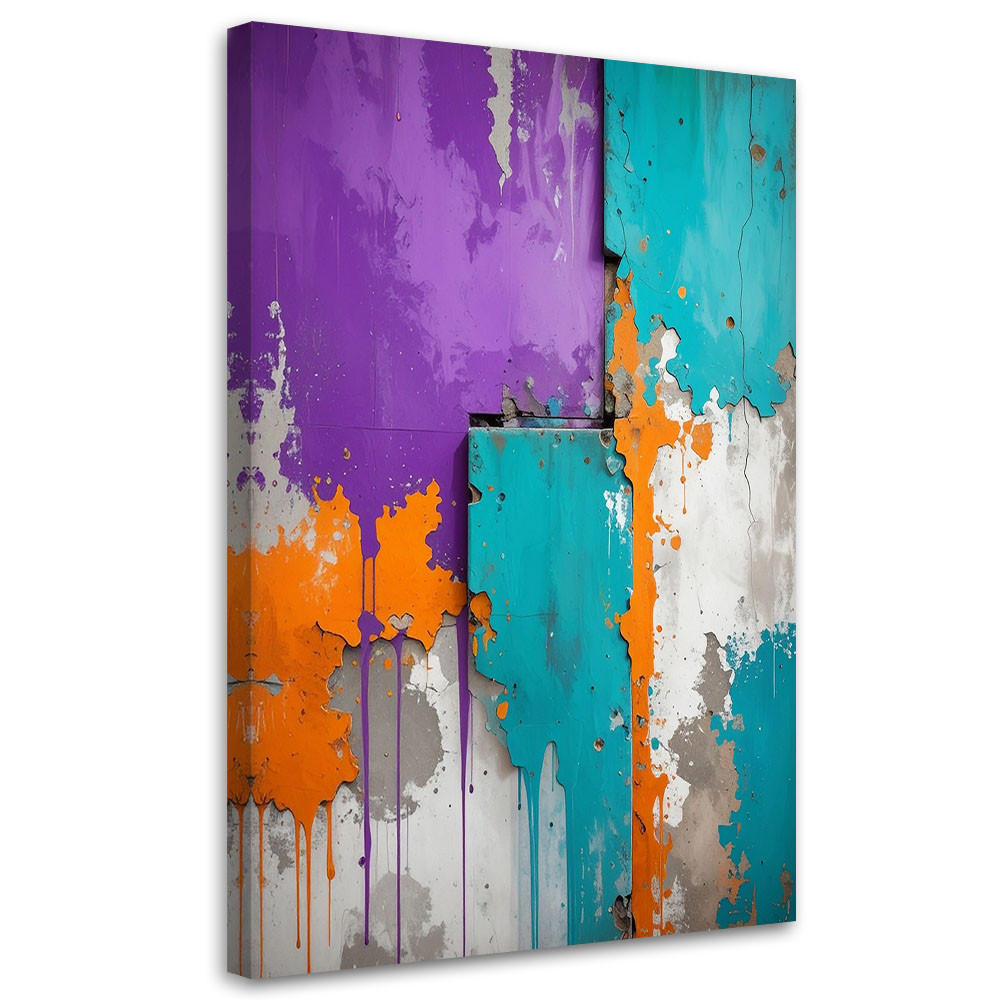 Feeby Leinwandbilder, Mehrfarbig 70x100 cm