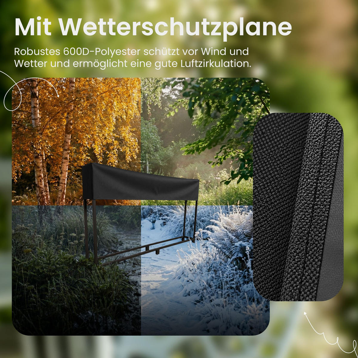 KAMINHOLZREGAL 200/25/115 cm Metall Schwarz - Schwarz, Metall (200/115/25cm) - CLP