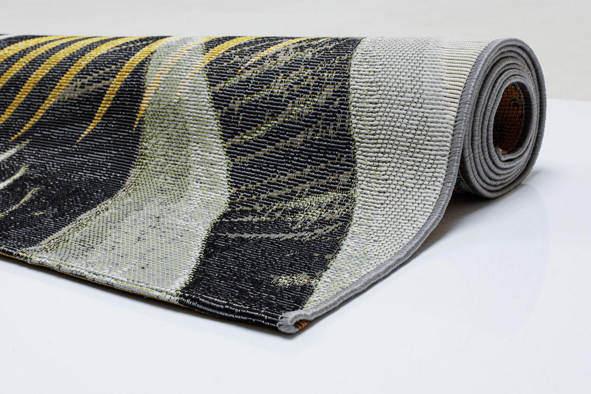 OUTDOORTEPPICH Aurora 160x235 cm - Schwarz, Textil (160/235cm) - Gino Falcone