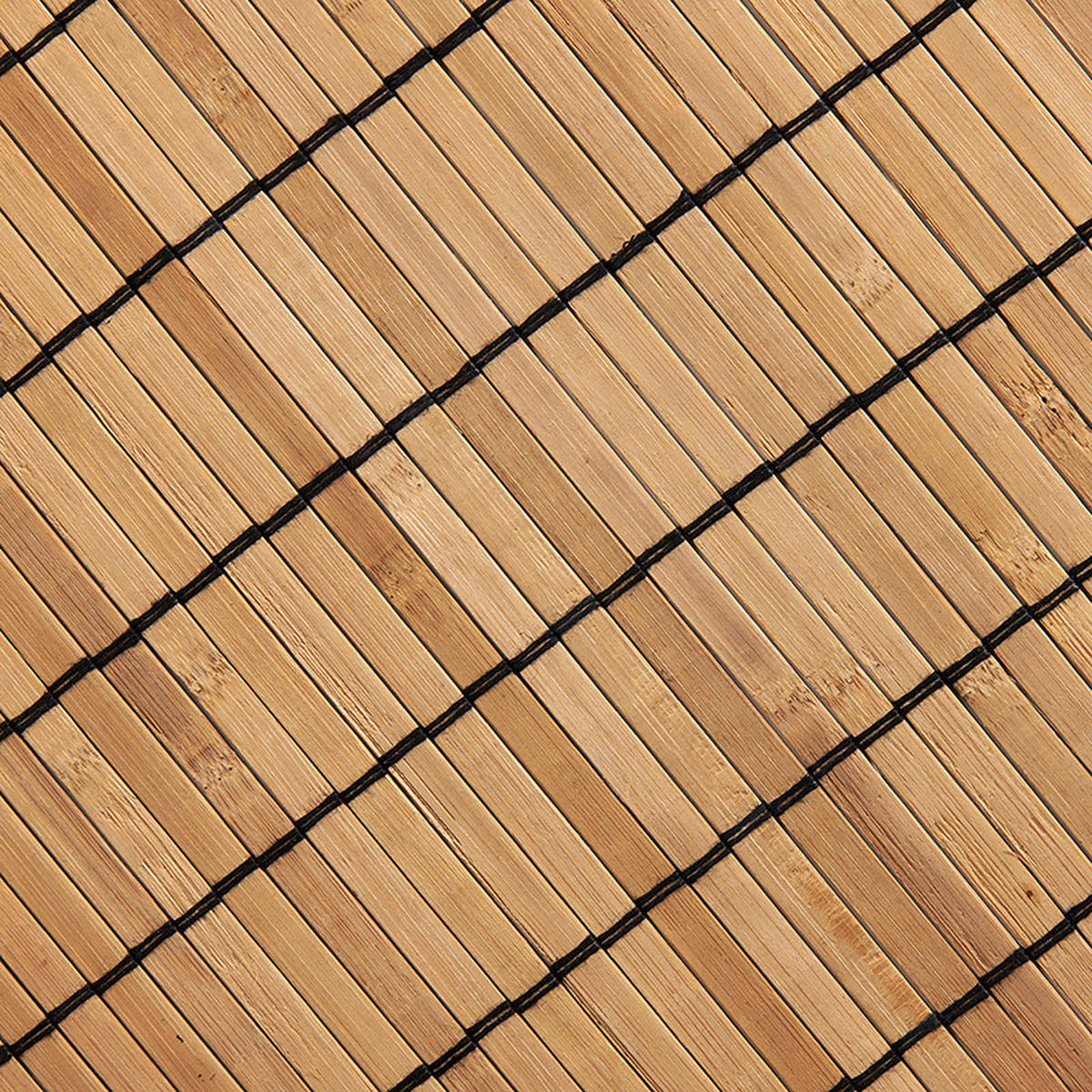 BAMBUSROLLO in Lamellen Natürlich 150x175 - Ecru, Holz (150/175cm) - STORESDECO
