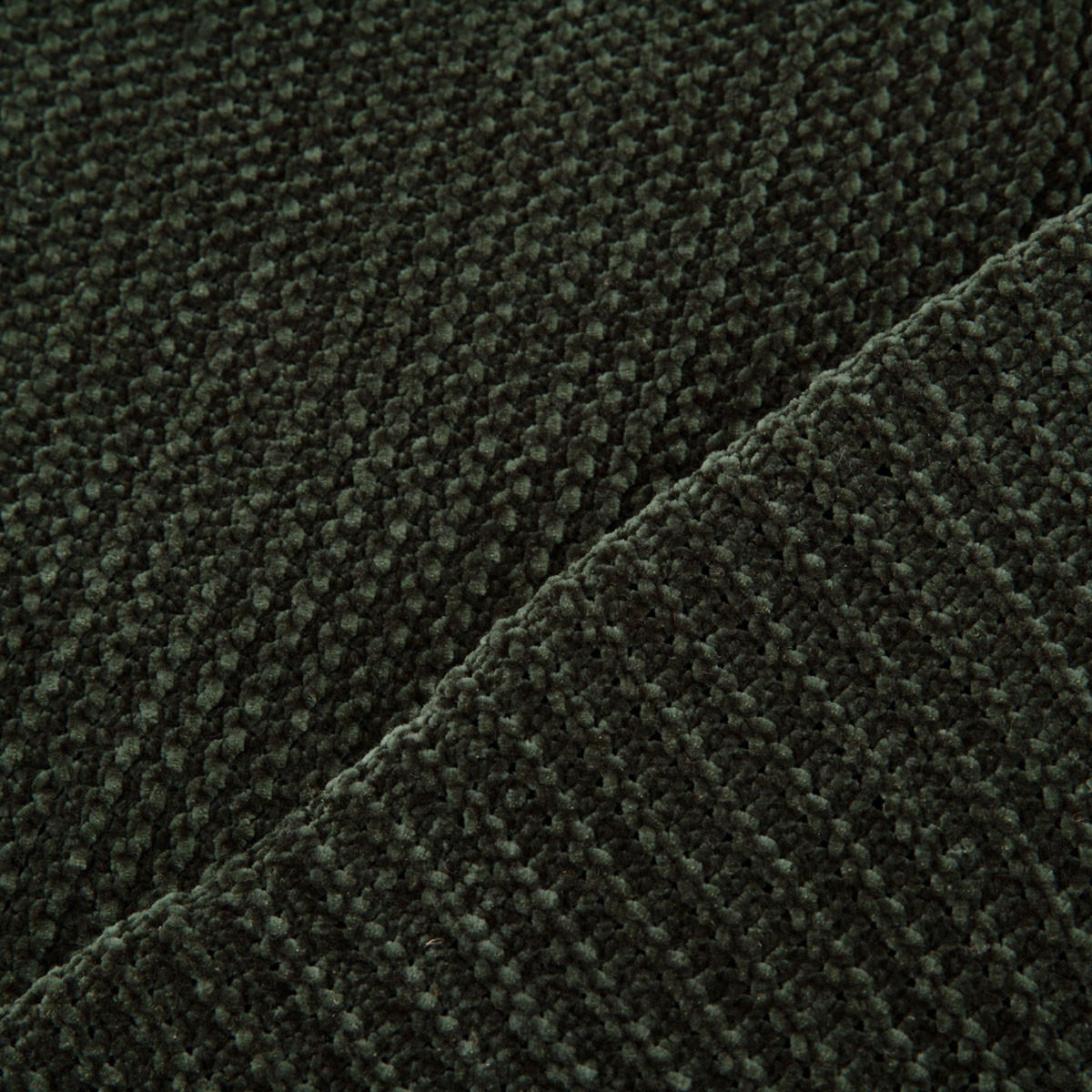 DECKE Chenille grün 130/170 cm - Grün, Textil (130/170cm) - Homla