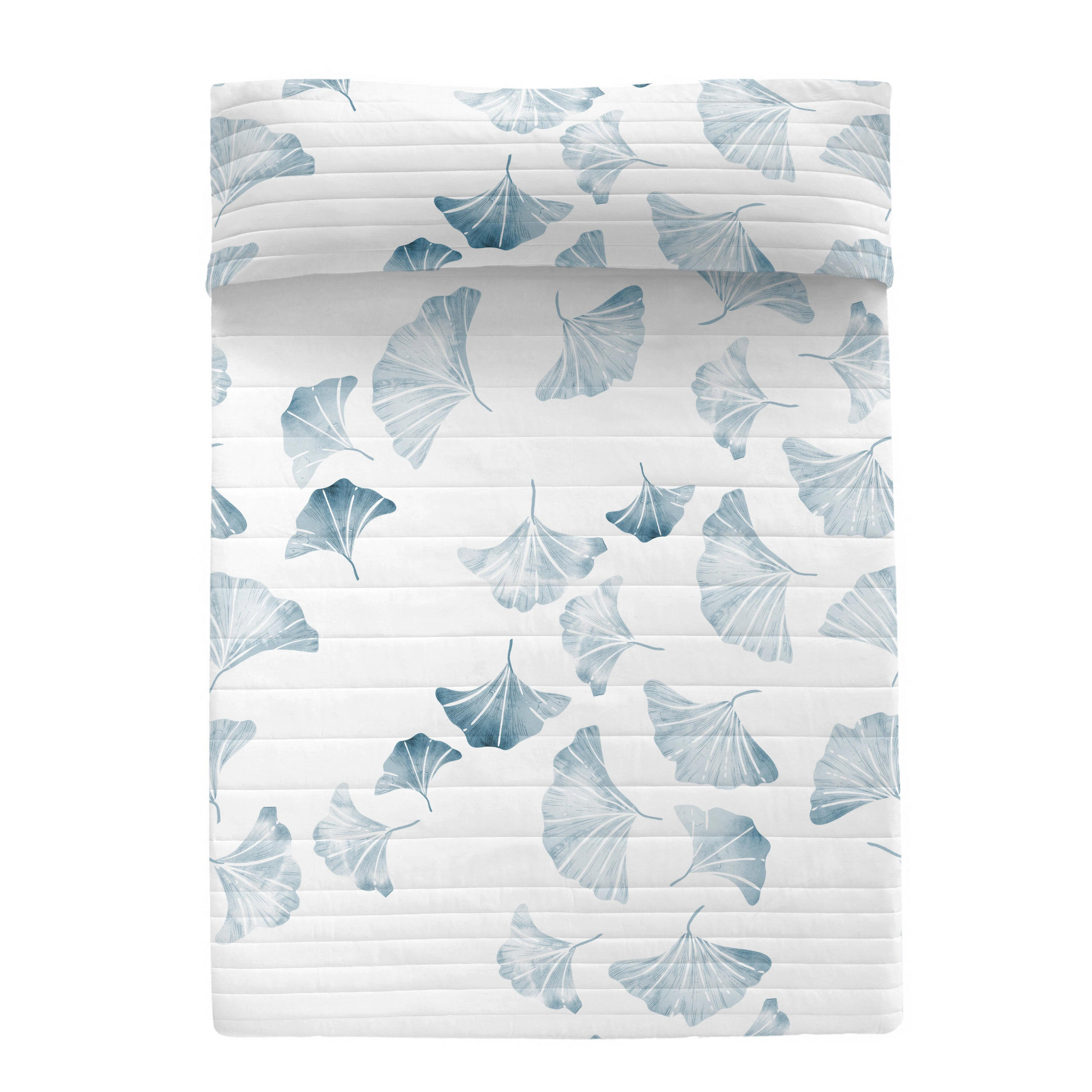 TAGESDECKE ginkgo 180x260 cm (bett 80/90/105) mehrfarbig - Multicolor, Textil (180/260cm) - Happy Friday