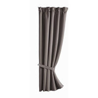 VORHANG »NewYork« HxB 160x140 cm Taupe - Taupe, Textil (140/160cm) - Gardinenbox