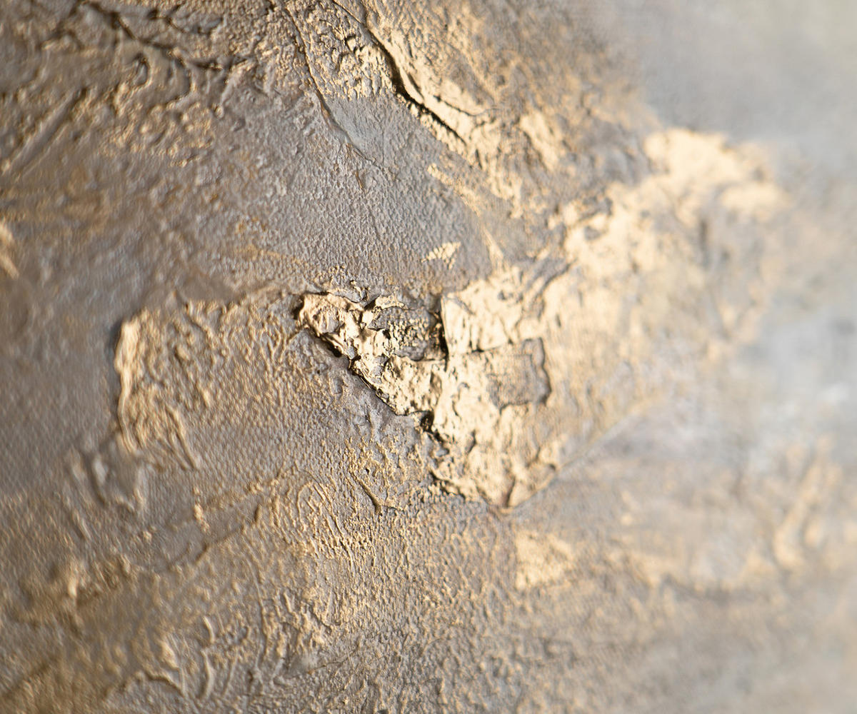 GEMÄLDE Meeresleuchten Schattenfugenrahmen Beige 140x100 cm - Beige, Holz (140/100cm) - YS-art gallery