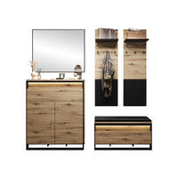GARDEROBEN-SET Quant IX - Eiche Artisan, Holzwerkstoff (92/113/40cm) - MIRJAN24