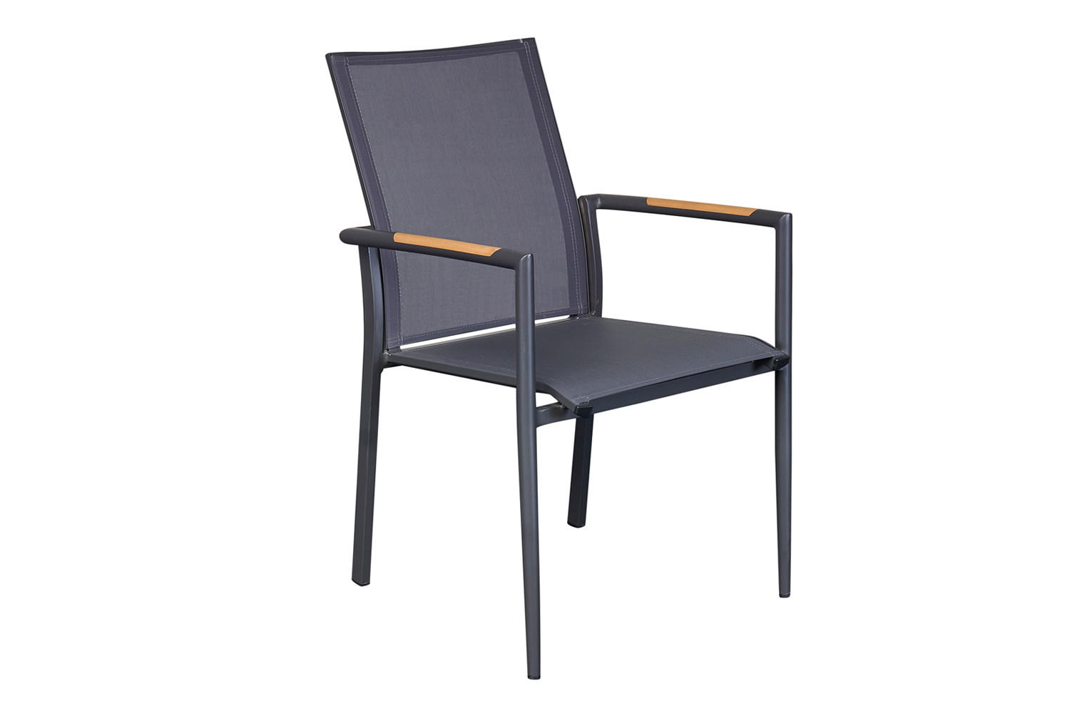 STAPELSTUHL Mogli 67x56x88 cm, Metall, Anthrazit - Anthrazit, Metall (56/88/67cm) - dasmöbelwerk