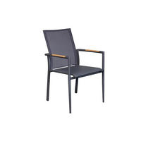 STAPELSTUHL Mogli 67x56x88 cm, Metall, Anthrazit - Anthrazit, Metall (56/88/67cm) - dasmöbelwerk