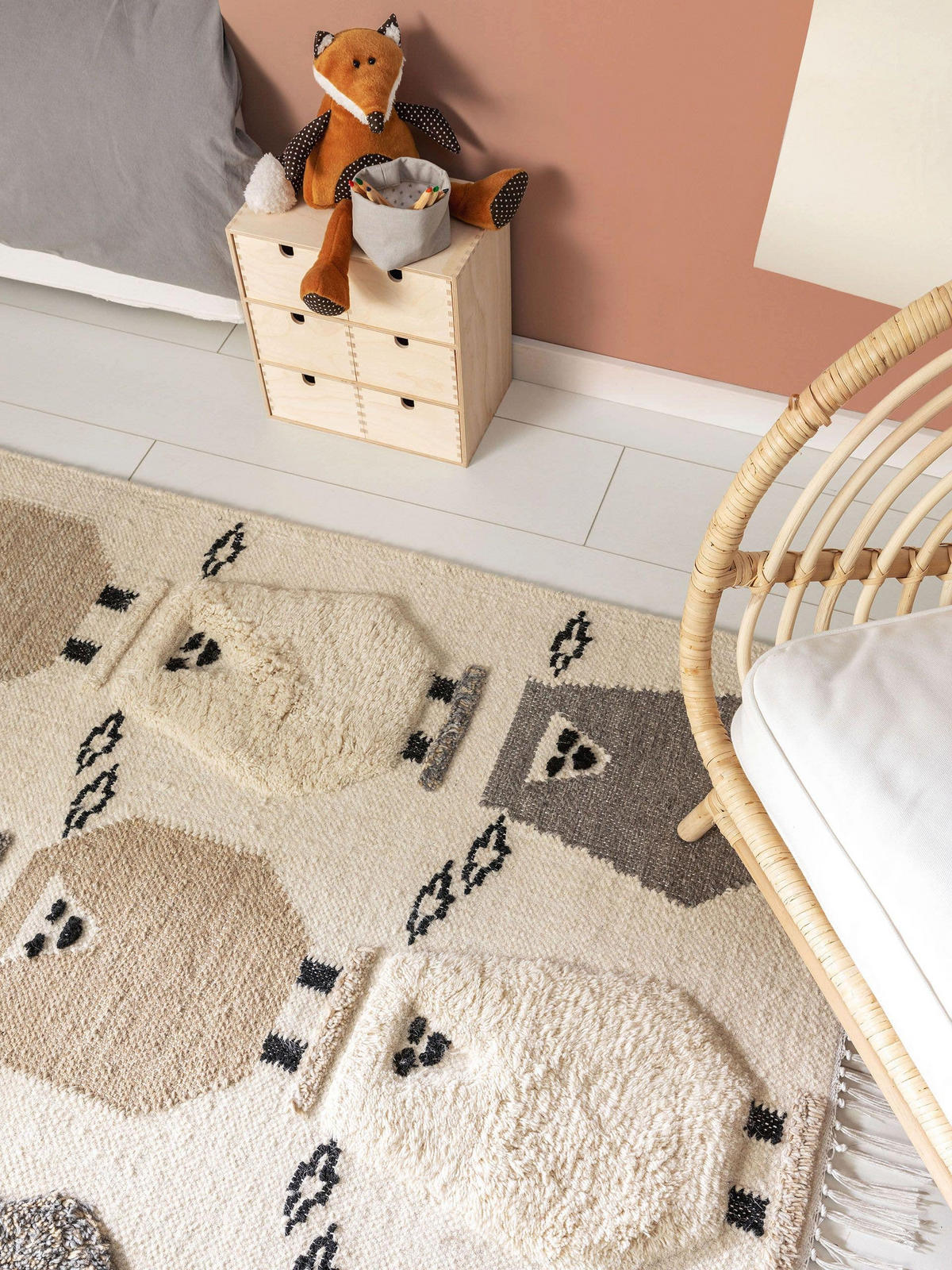 KINDERTEPPICH Shawn Cream 120x180 cm - Creme, Textil (120/180cm) - Lytte