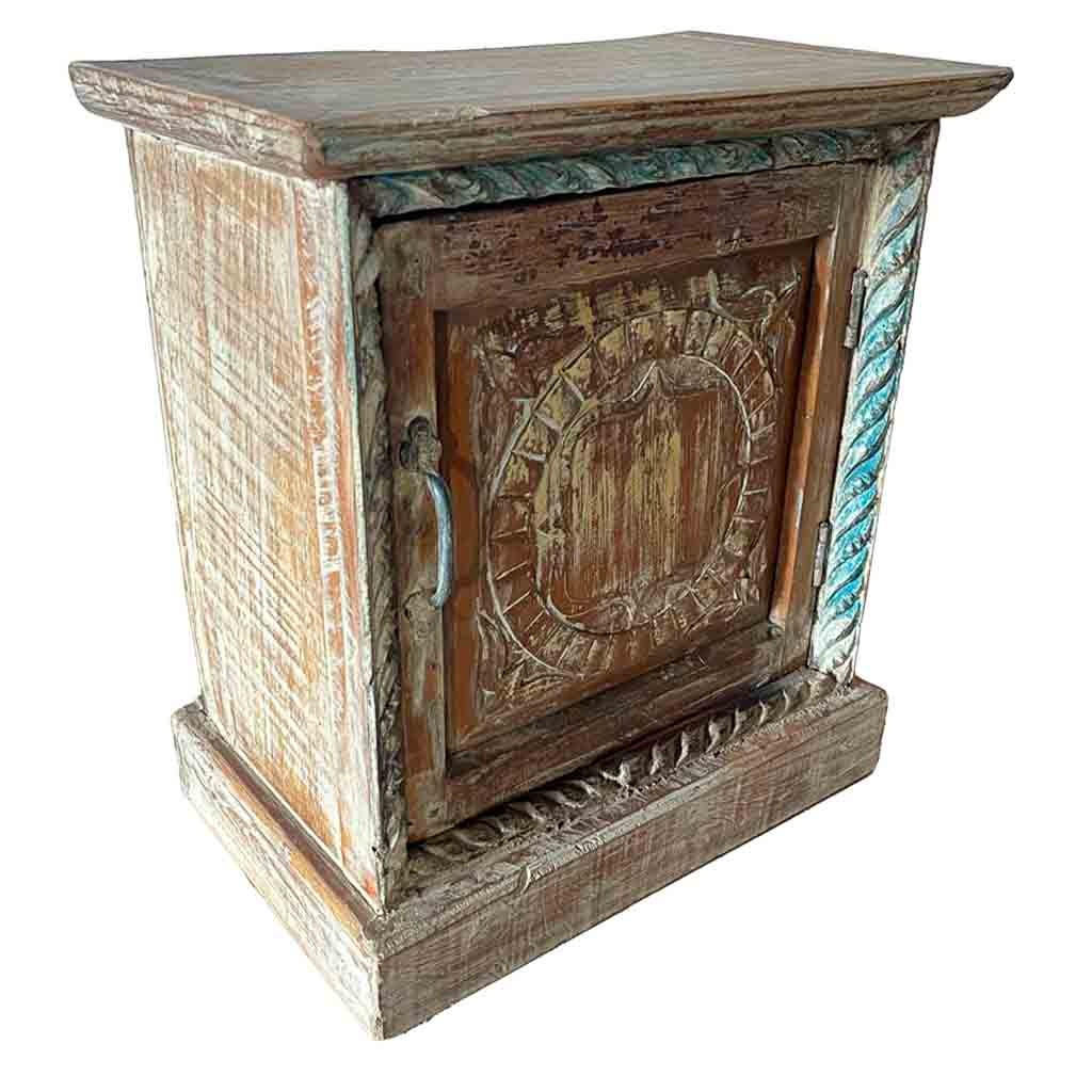 NACHTTISCH aus Holz, braun, 49x30x54cm - Braun, Holz (49/54/30cm) - Wanderlust