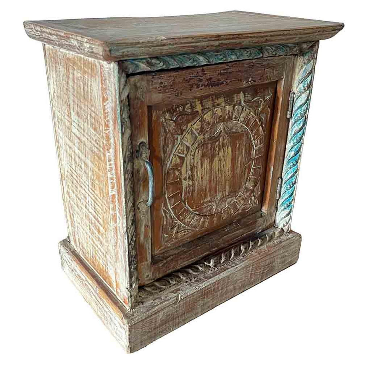 NACHTTISCH aus Holz, braun, 49x30x54cm - Braun, Holz (49/54/30cm) - Wanderlust