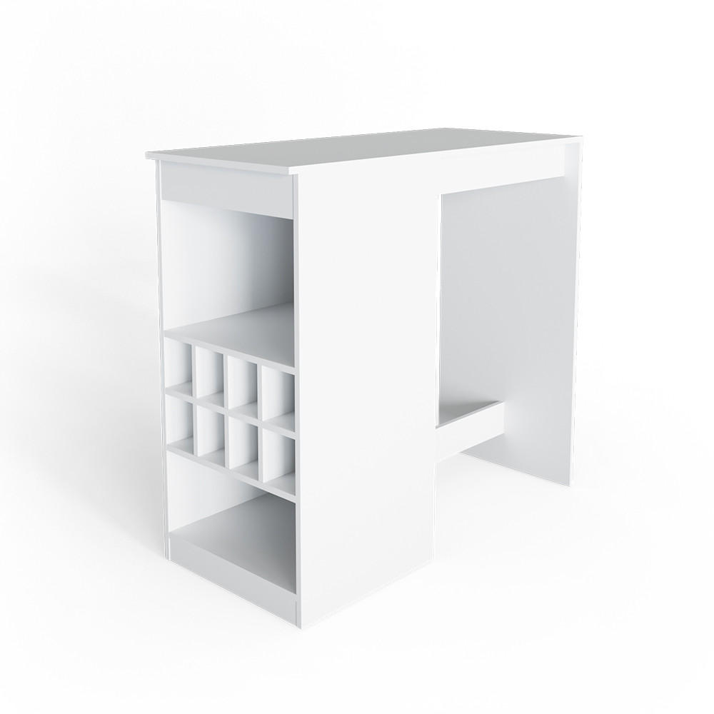 BARTISCH Ross Weiß 115 x 50 cm - Weiß, Holzwerkstoff (115/104.6/50cm) - Vicco