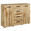 KOMMODE Helena 2D4S Wotan Eiche 120/35/84,5 cm - Eiche Wotan, Holzwerkstoff (120/84.5/35cm) - Matkam Möbel