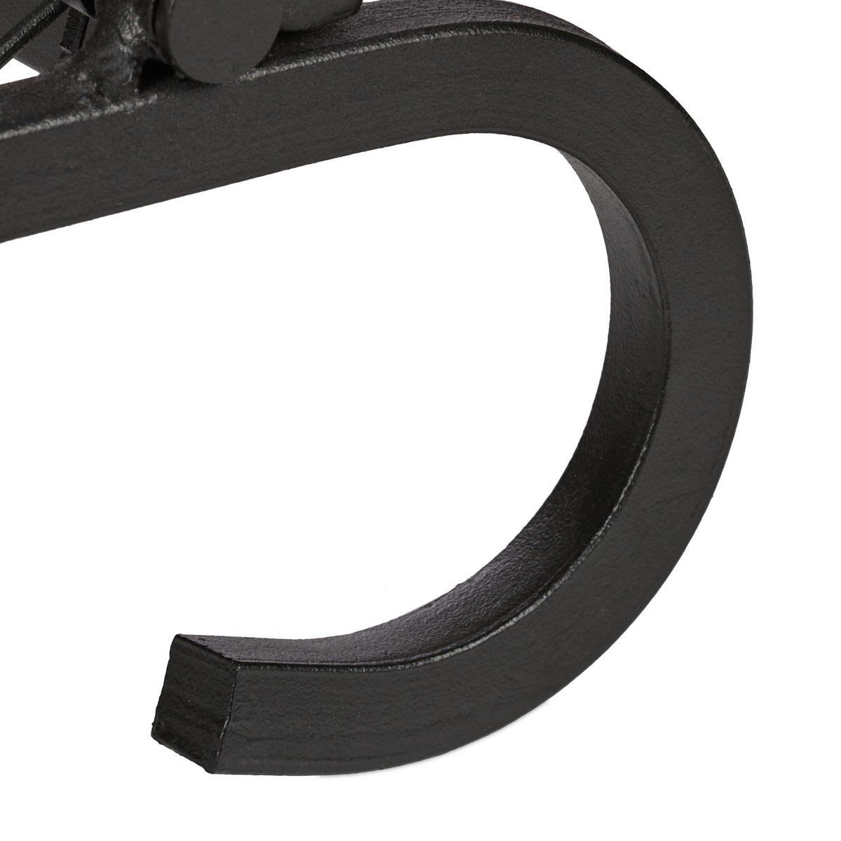 KAMINHOLZREGAL - Schwarz, Metall (51/44.5/32cm) - Relaxdays