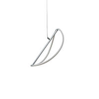 HÄNGELEUCHTE Molfaro, Silber/Chrom, 26cm - Chromfarben, Metall (26/40/26cm) - KOSILUM