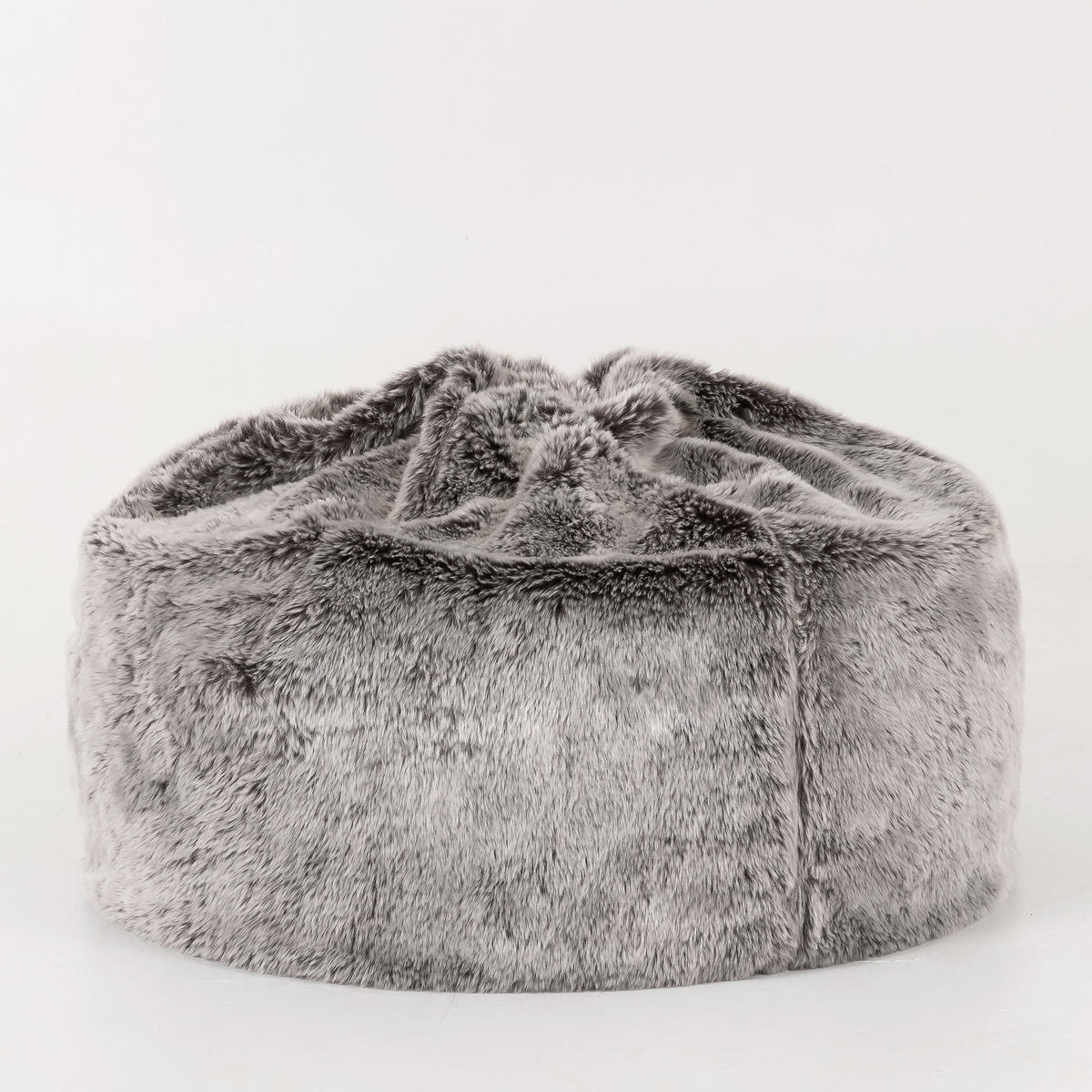 SITZSACK aus Kunstfell für Kinder - Grau, Kunststoff (65/45/65cm) - icon