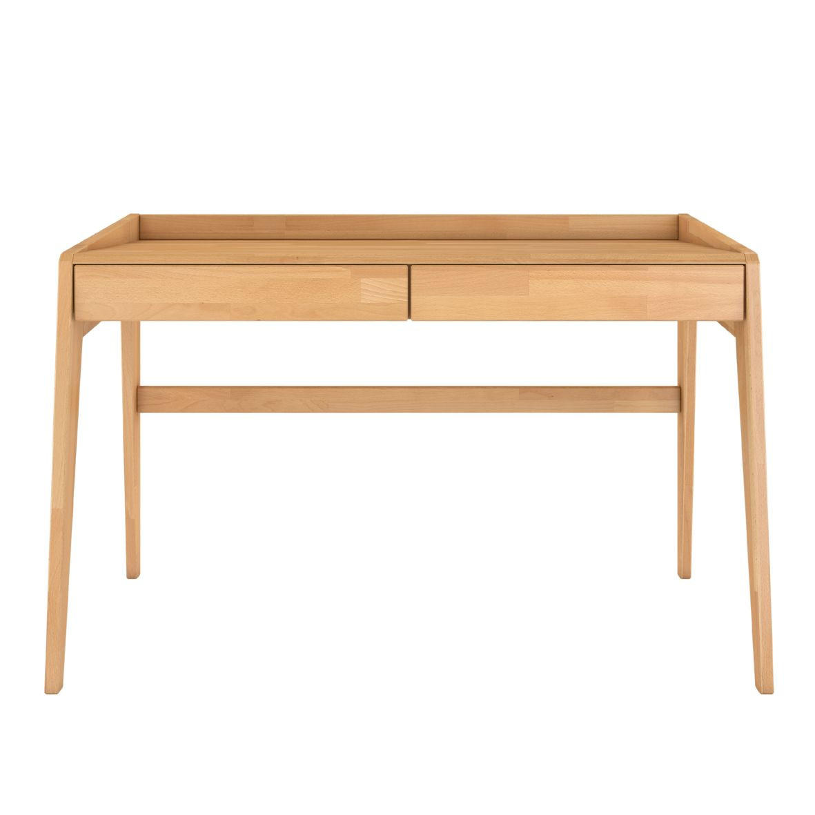 SCHREIBTISCH Lisa, 125/70/81 cm in Naturfarben, Buchenholz - Buchefarben, Holz/Buchenholz (70/125/81cm) - Visby