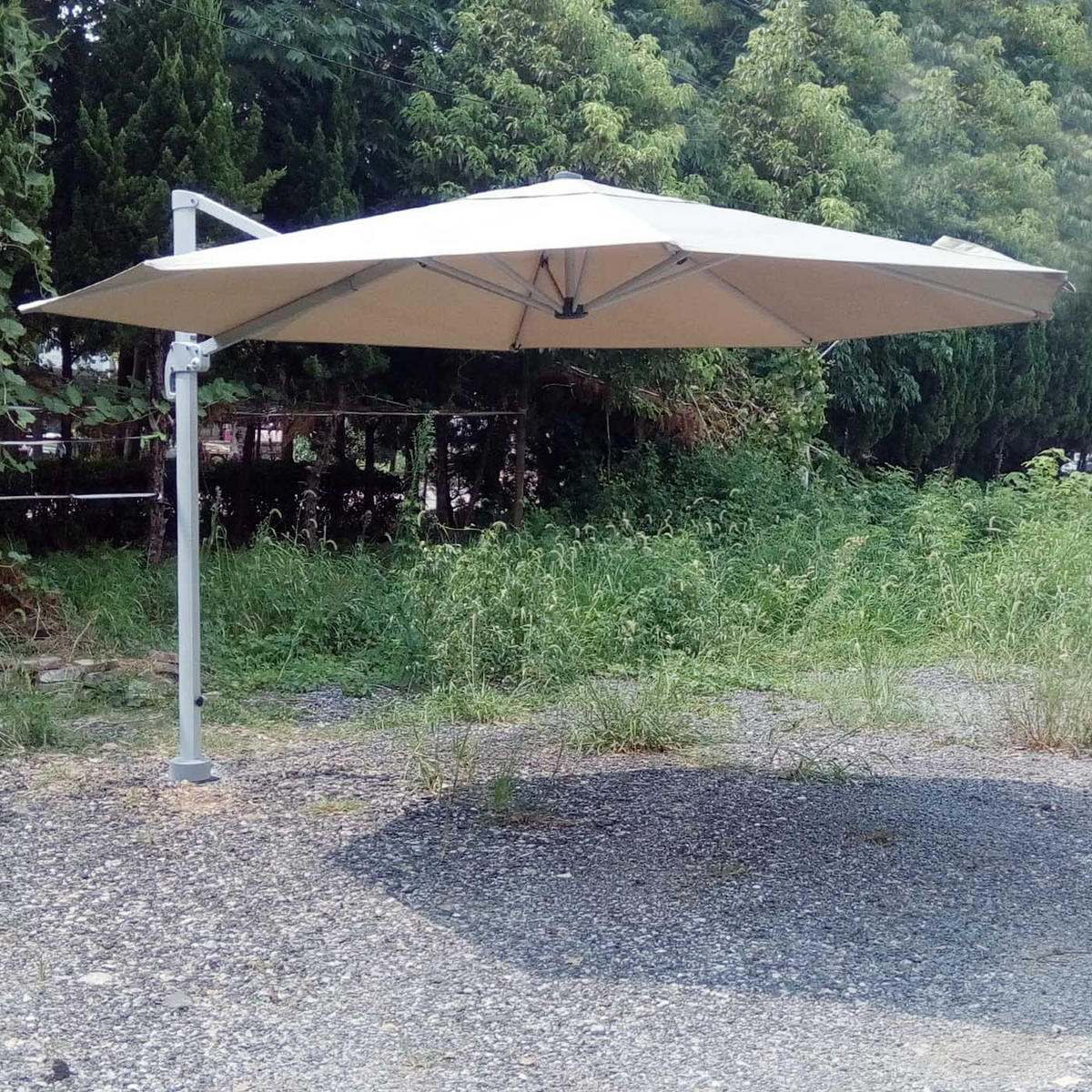 BODENHÜLSE FÜR SCHIRME Schwarz - Schwarz, Metall (19/19cm) - MCW