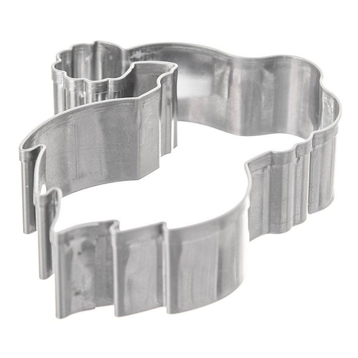 AUSSTECHFORM Nikolaus 7 cm Silber - Silberfarben, Metall (5.5/1.5/7cm) - Orion 