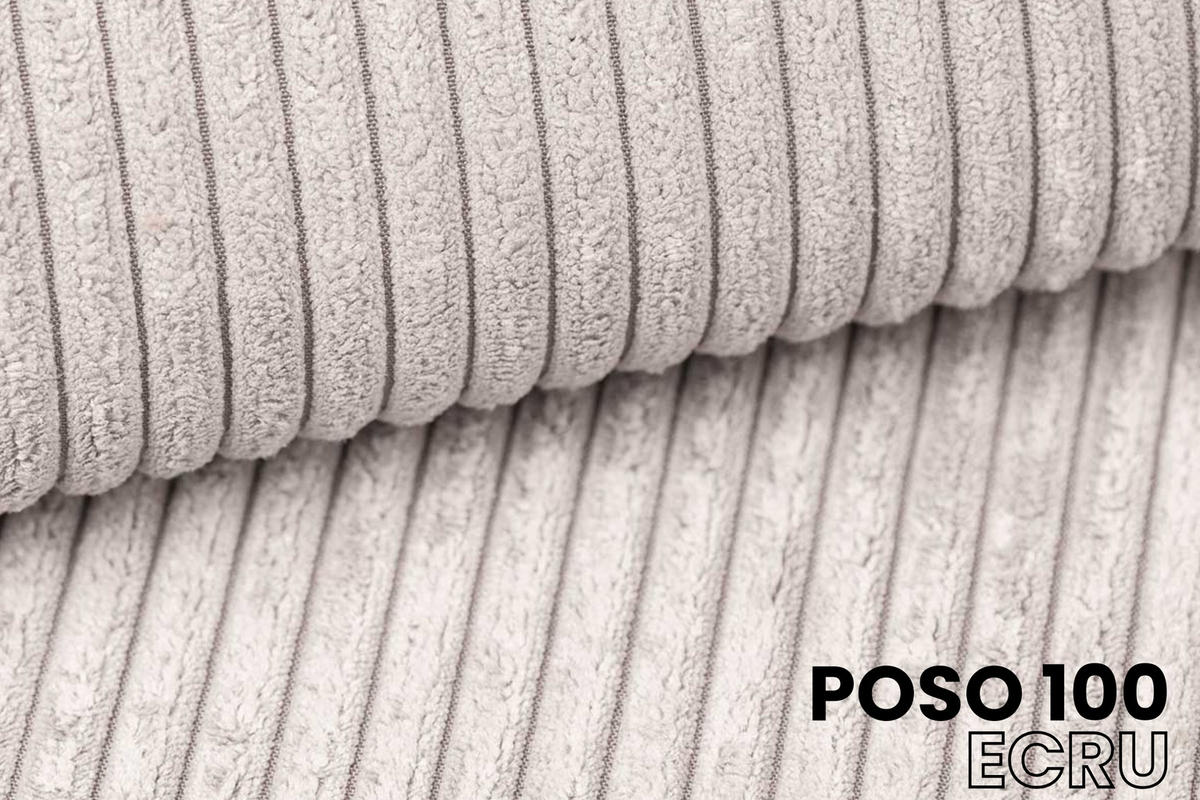 POLSTERBETT BEN 160/200 in Cord Ecru - Ecru, Holz/Holzwerkstoff (160/200cm) - Deine Möbel 24