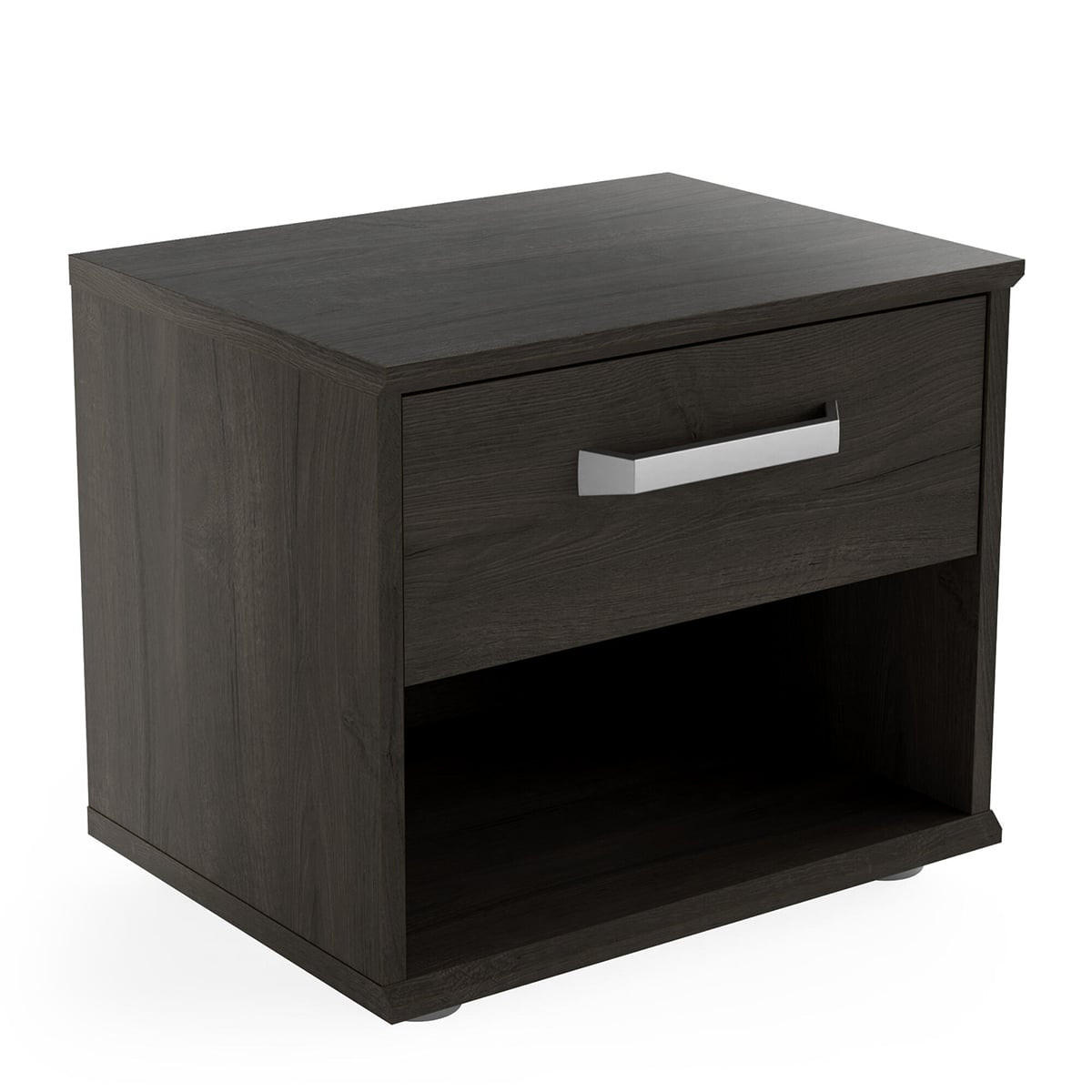NACHTTISCH 1 Schublade und 1 Nische L43,9 cm - Richmond - Eiche Artisan, Holzwerkstoff (34.6/37.7/34.8cm) - Calicosy