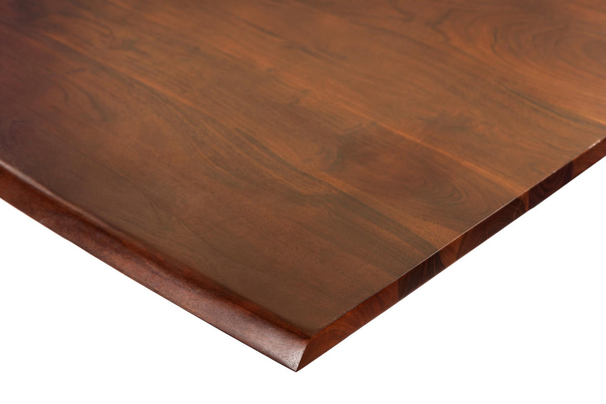 ESSTISCH ROXANA - Kastanienfarben/Beige, Holz (90/180/77cm) - SAM