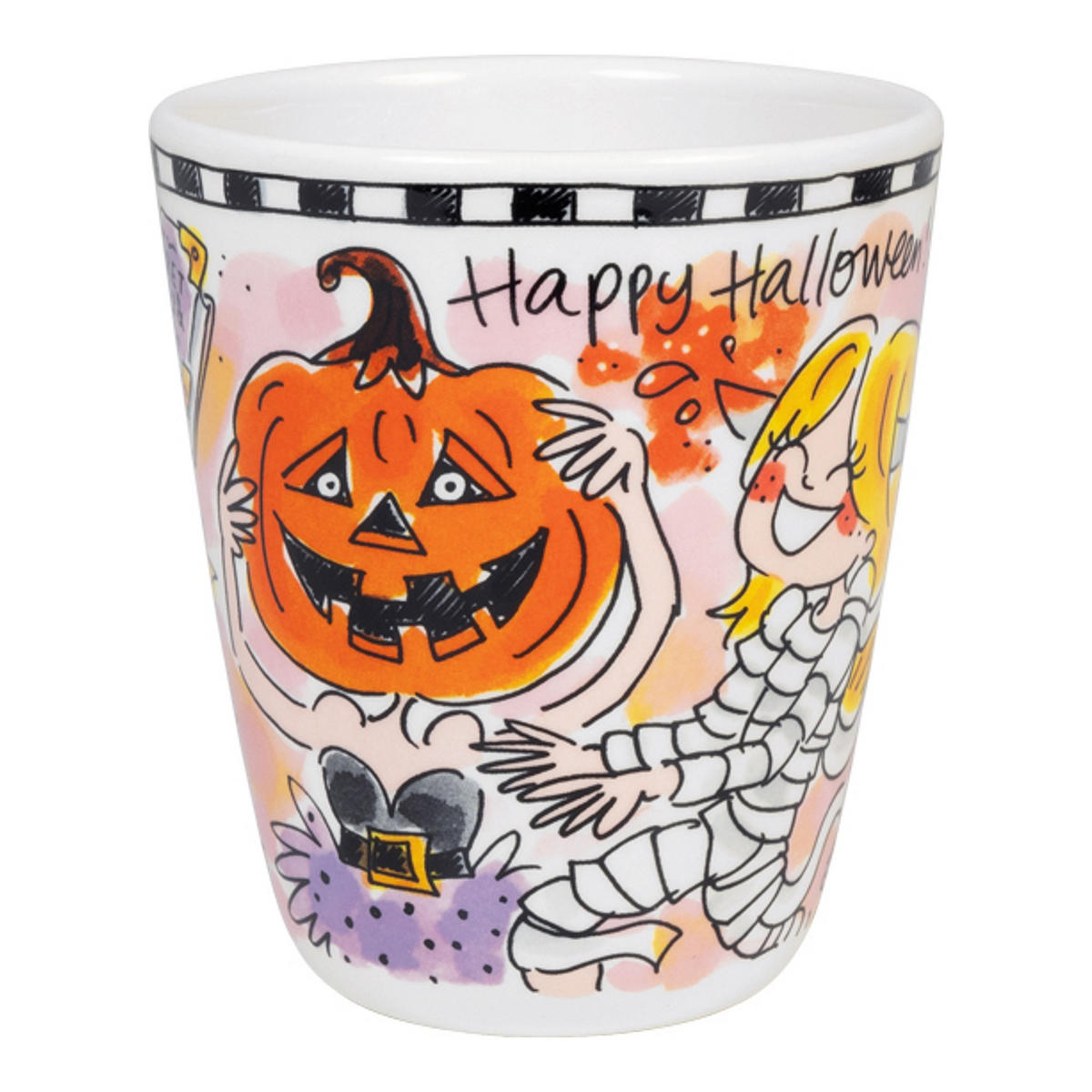 BECHER Halloween in Bunt - 350 ml - Multicolor, Keramik (0.35L) - Blond Amsterdam