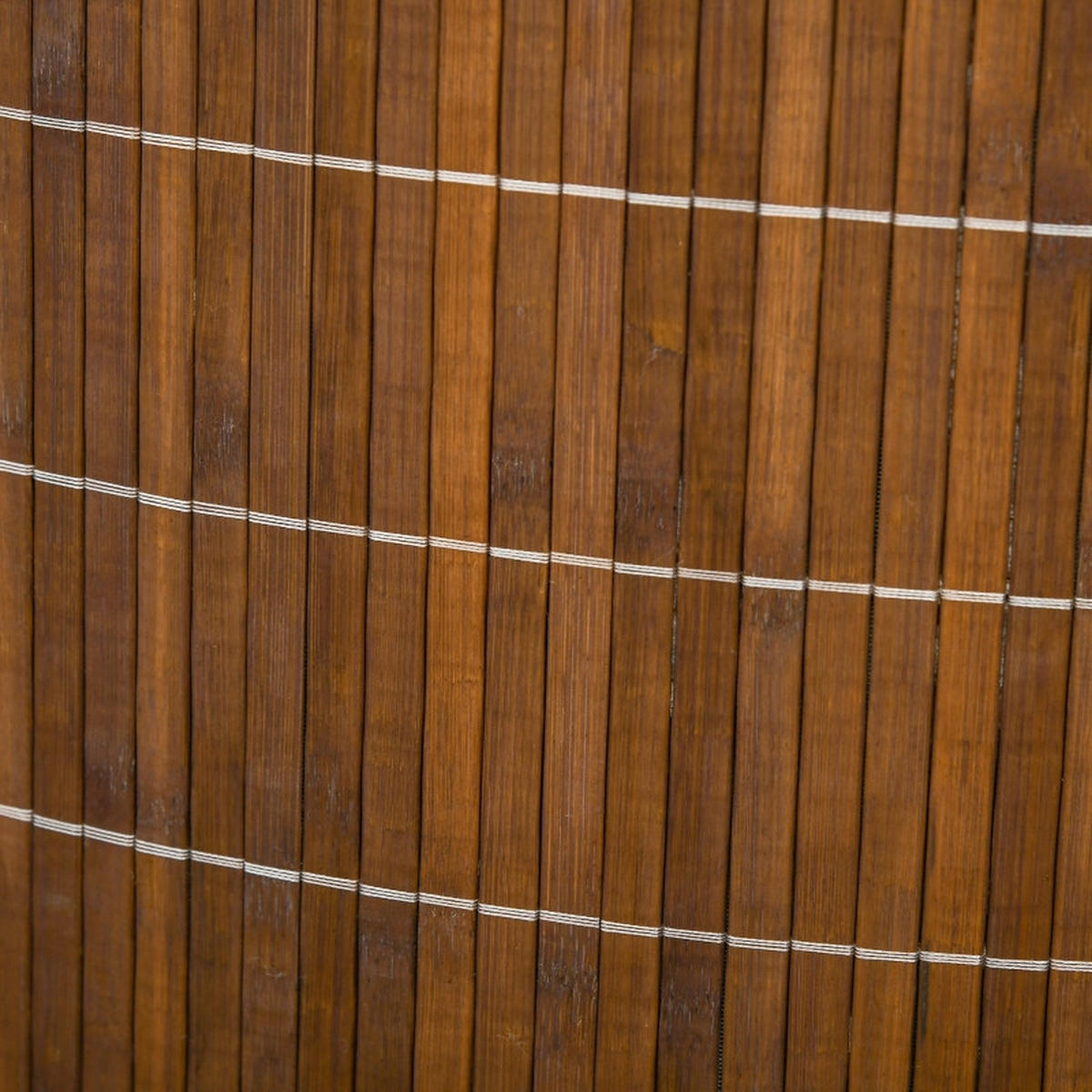 WÄSCHEKORB Wäschesammler, 55L Fassungsvermögen, abnehmbarer Deckel, 38 cm x 38 cm x 57cm, Braun - Braun, Holz (38/57/38cm) - Ej. Life