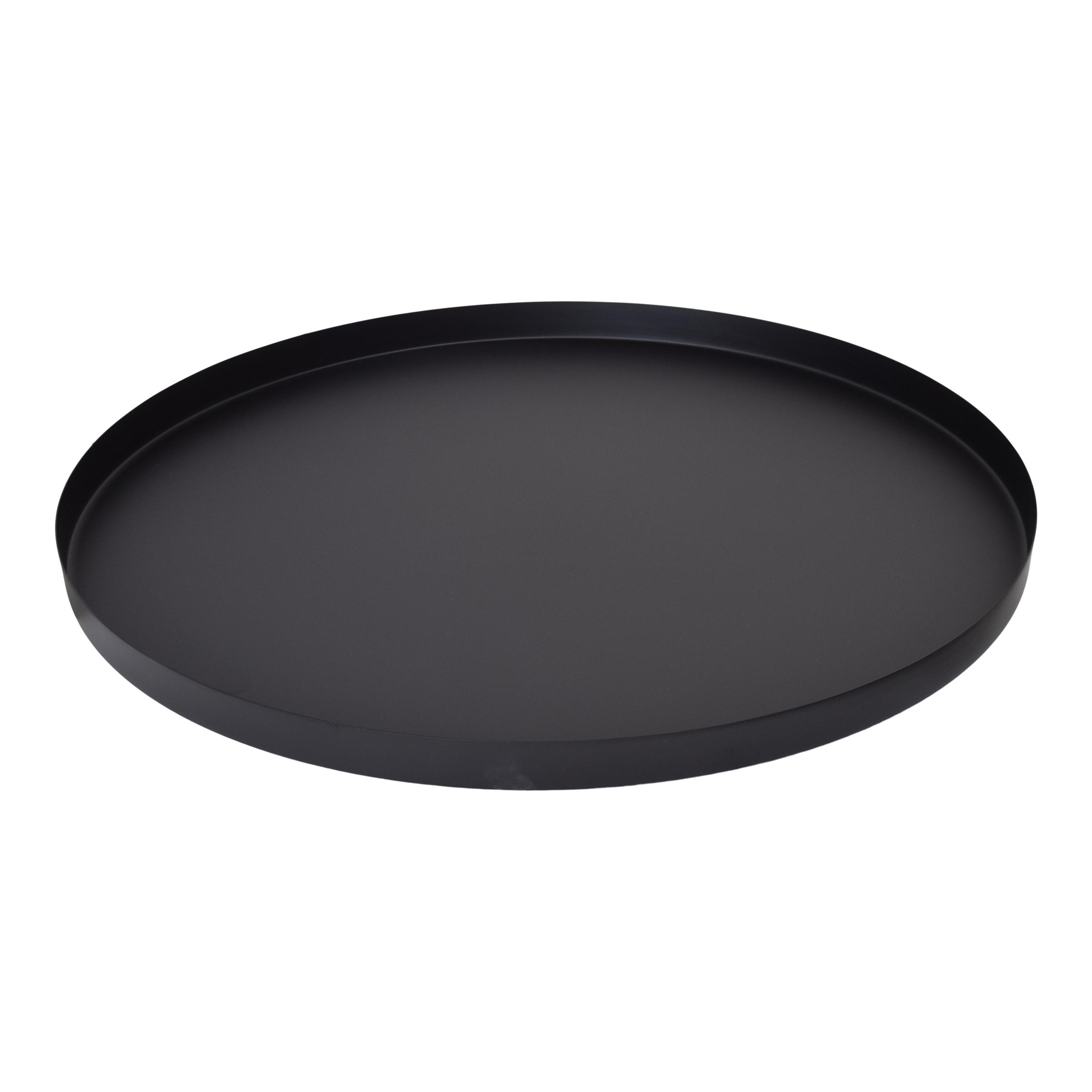 Loft42 Tablett Schwarz 60x3x60 cm