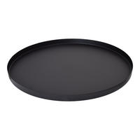 TABLETT Brew - Schwarz, Metall (60/3/60cm) - LOFT42