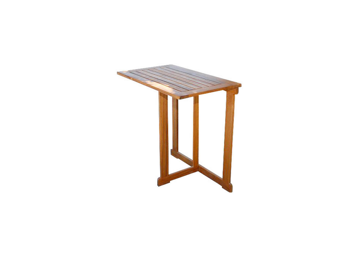 GARTENTISCH ALEXA - Beige, Holz (45/60/74cm) - SAM