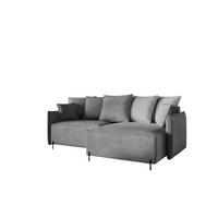 ECKSOFA Betto - Dunkelgrau, Holzwerkstoff/Textil (221/148cm) - Fun Möbel
