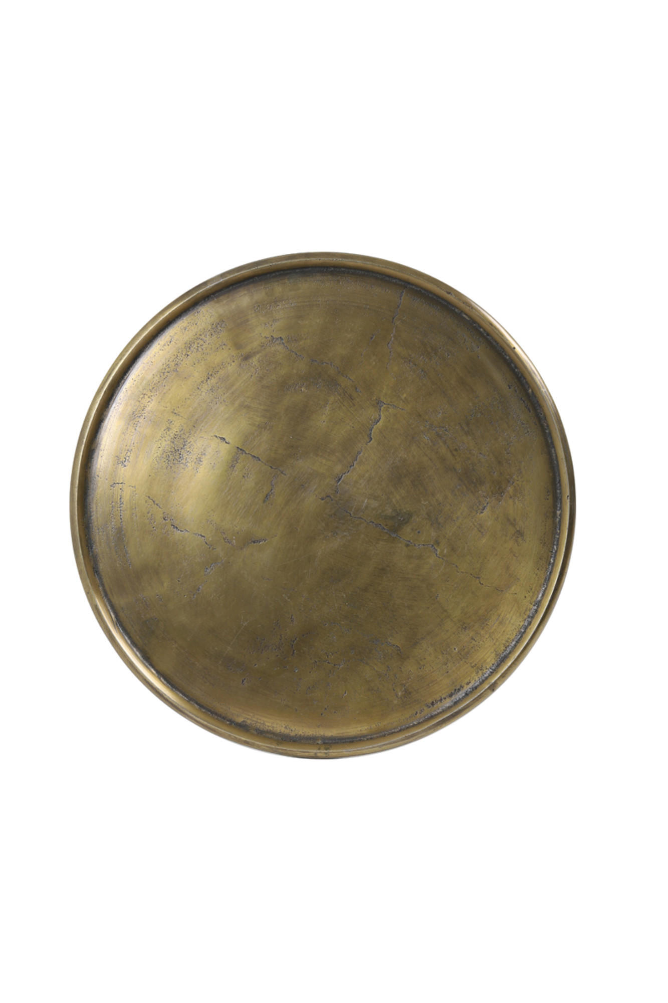 BEISTELLTISCH Babina Bronze Ø36/47 cm - Bronzefarben, Metall (36/36/47cm) - Light & Living
