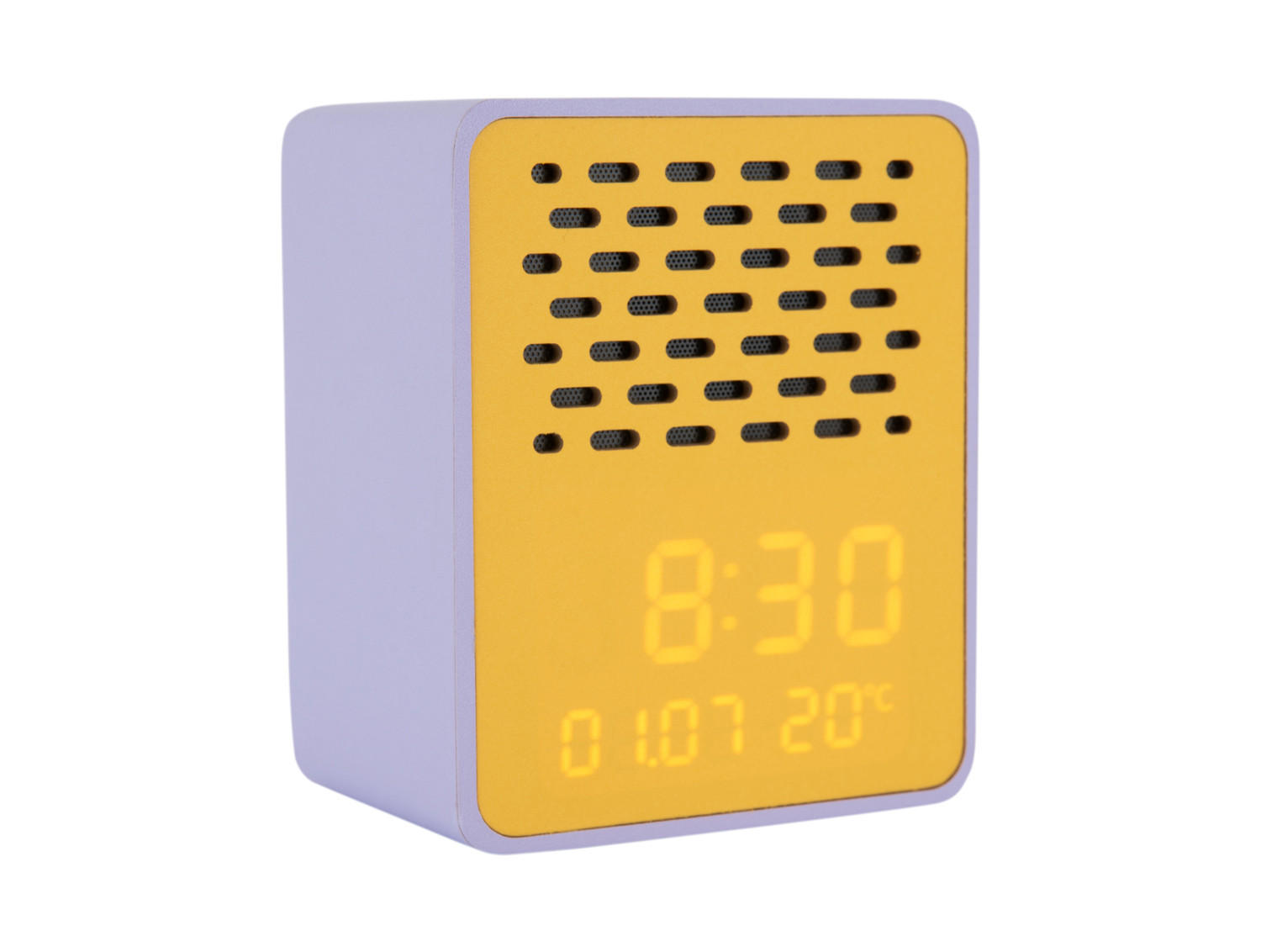 WECKER Funky Vibes 9/6/11 cm - Lila, Holz (6/11/9cm) - Karlsson