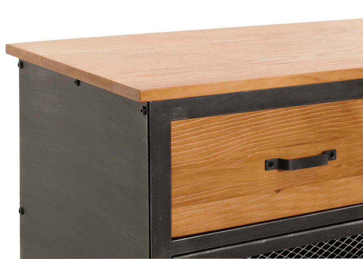 KOMMODE Beige - Beige, Holz (100/90/40cm) - MCW
