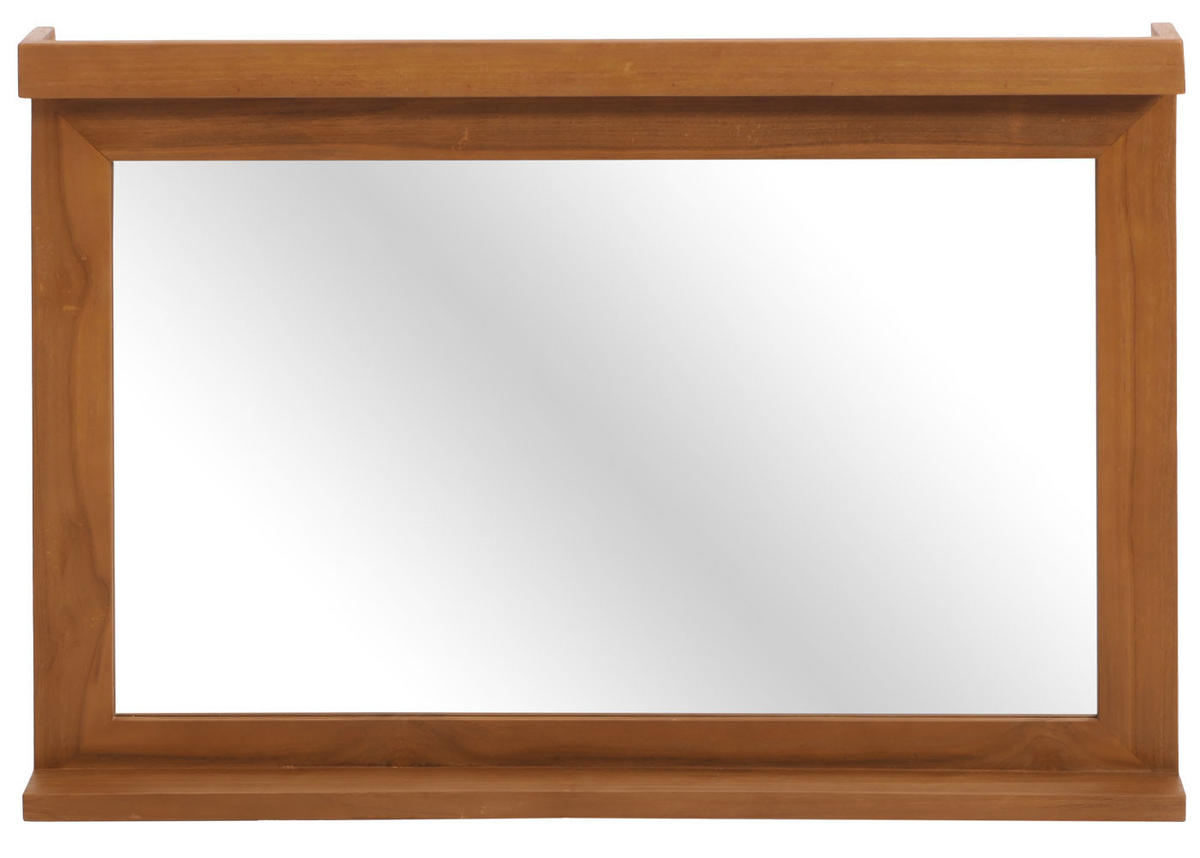 WANDSPIEGEL Braun - Braun, Holz (100/70/10cm) - MCW