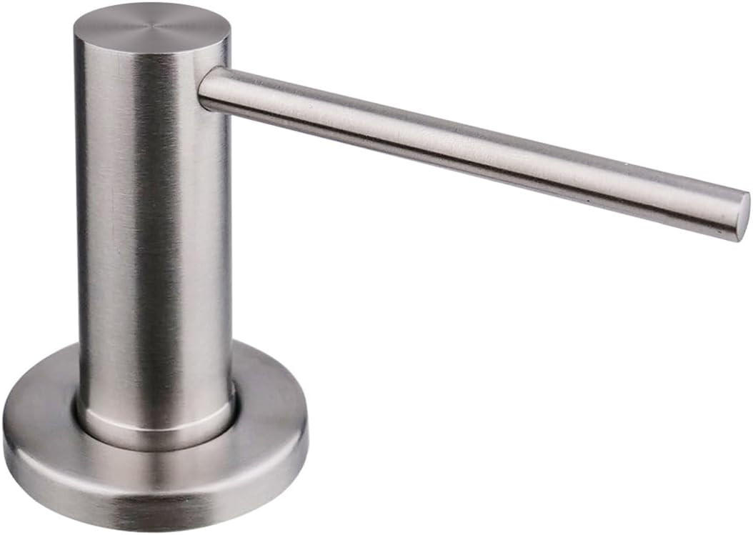 SEIFENSPENDER , 500-ml-Seifenspender - Silberfarben, Metall (13/6.5/22.5cm) - BELZ