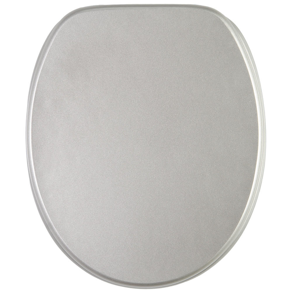 Sanilo Wc-Sitz Silber 38x6x47 cm