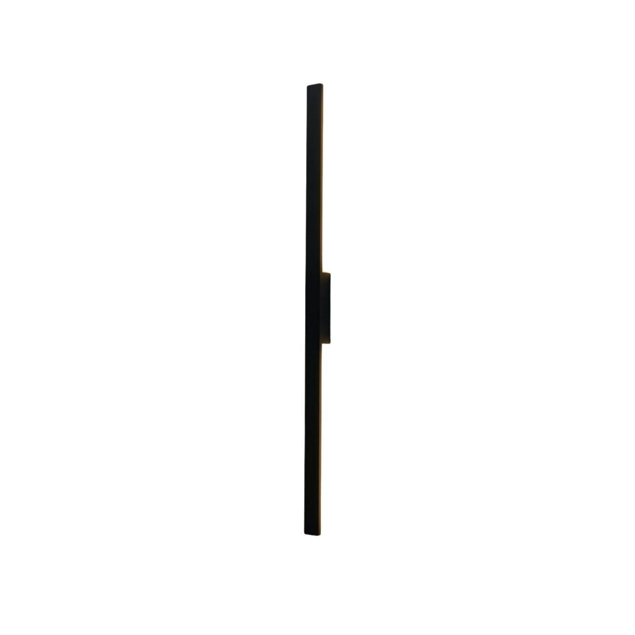 Kosilum Wandleuchte Schwarz 5.2x5.2x124 cm
