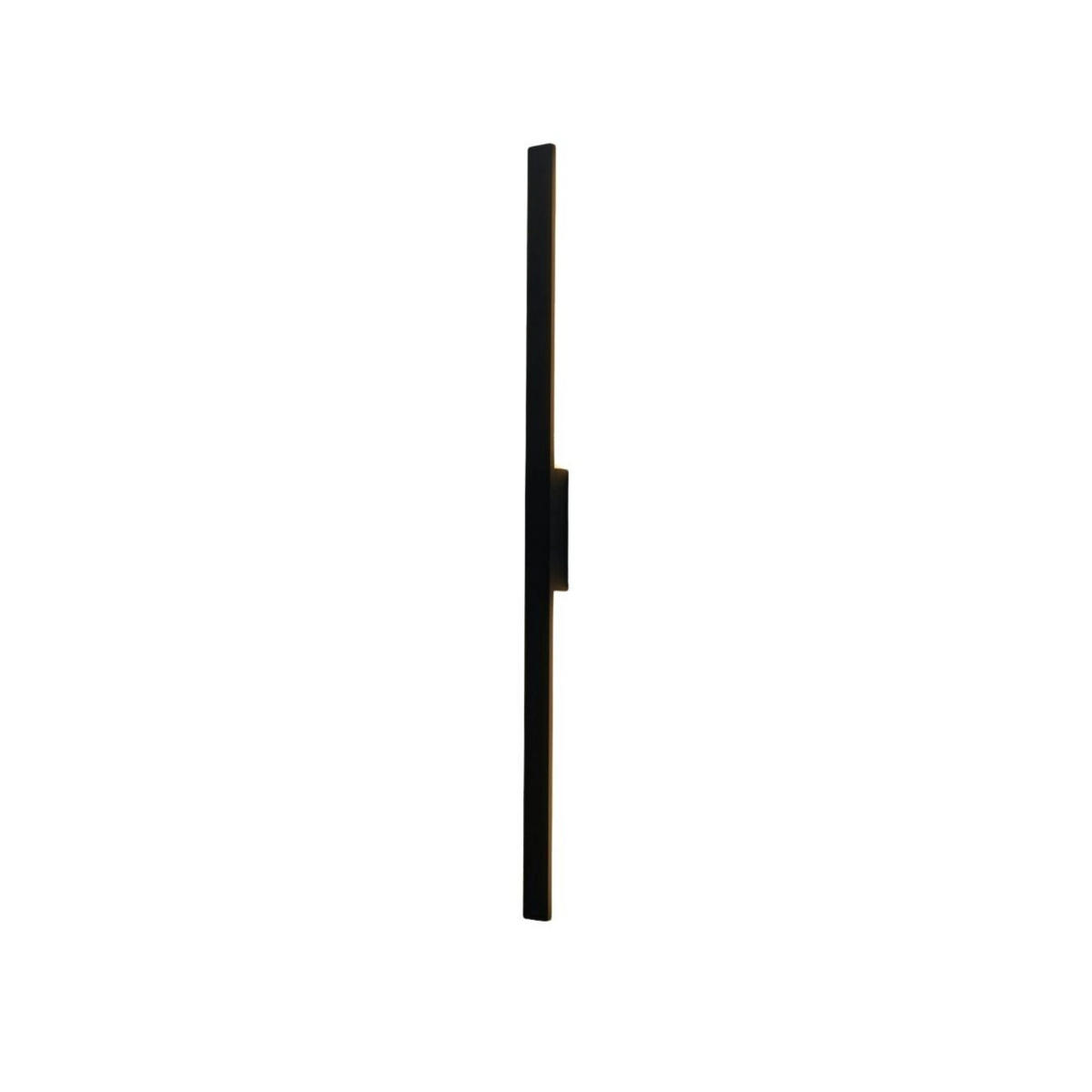 WANDLEUCHTE Sambai, Schwarz, 124cm - Schwarz, Metall (5.2/124/124cm) - KOSILUM