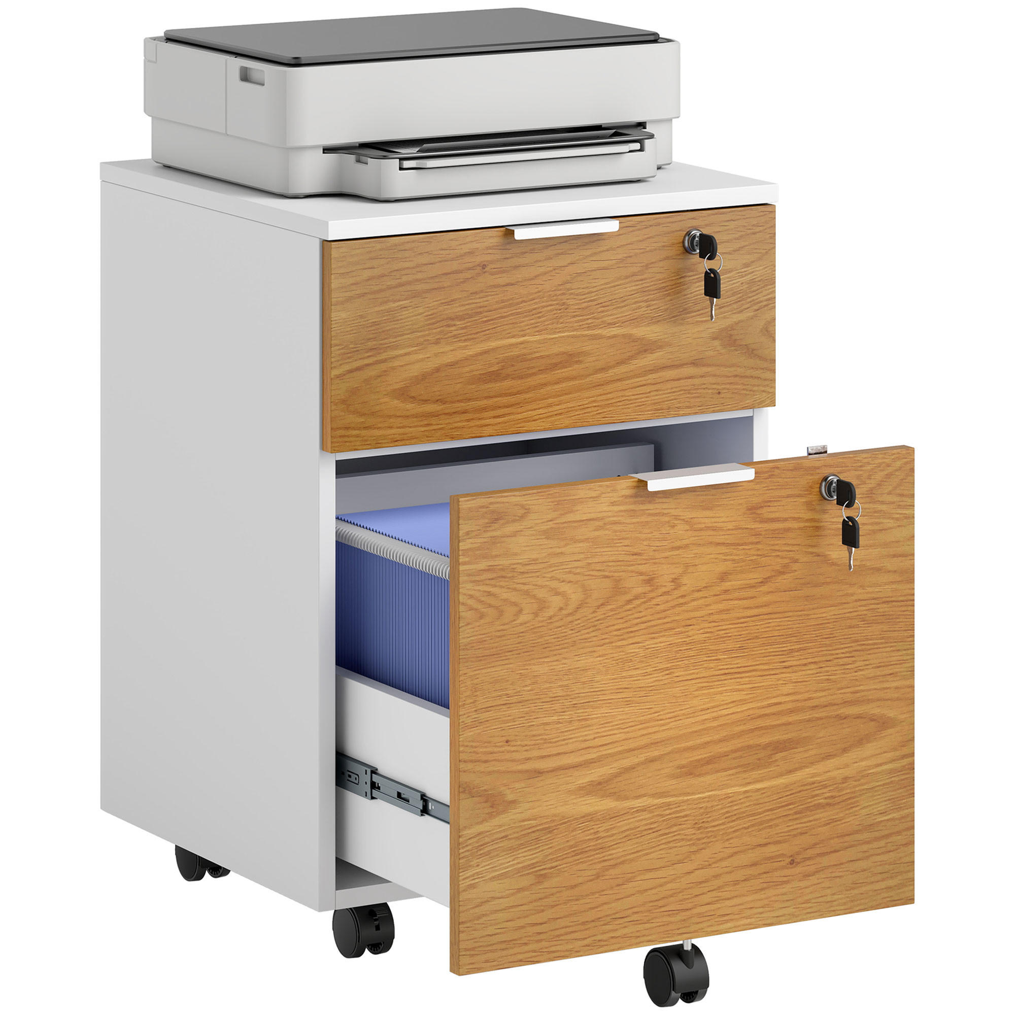 ComfortXL Rollcontainer Natur 40x60x42 cm
